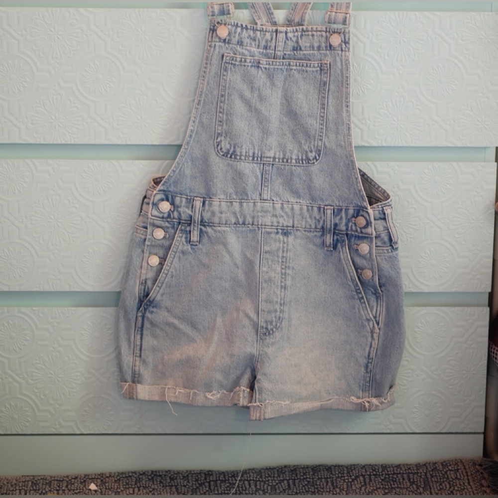Madewell Short Overalls